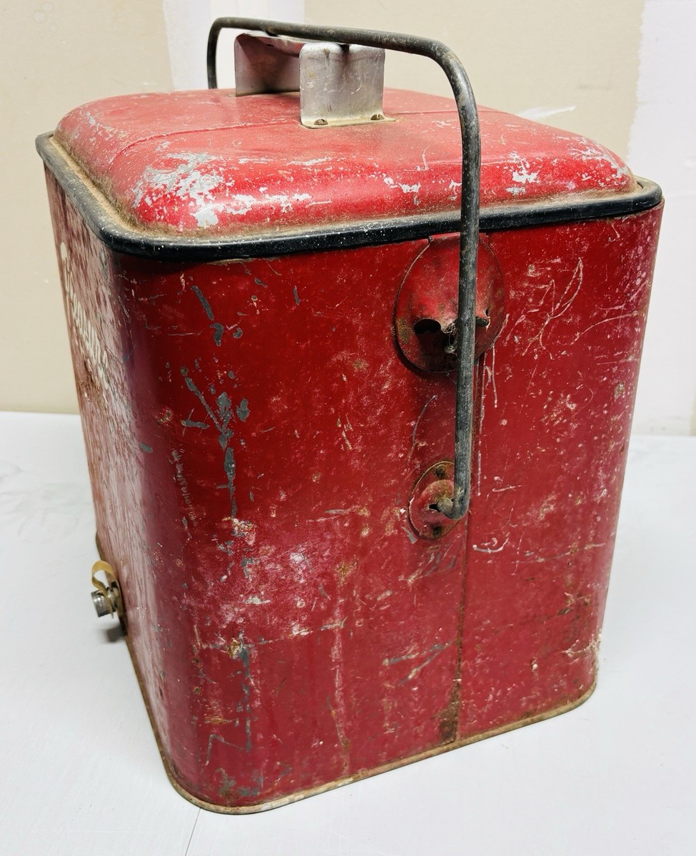 Vintage 1950s Red Pleasure Chest Cooler | eBay