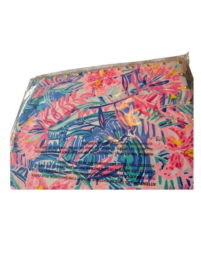 Pottery Barn Teen x Lilly Pulitzer Printed Slathouse Fabric Bulletin Board 18x24 - Image 4 of 4