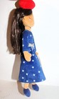 LITTLE LILLY & Friends HOLIDAY COLLECTION 12" Plush GIRL Rag DOLL Star dress NWT — photo 3