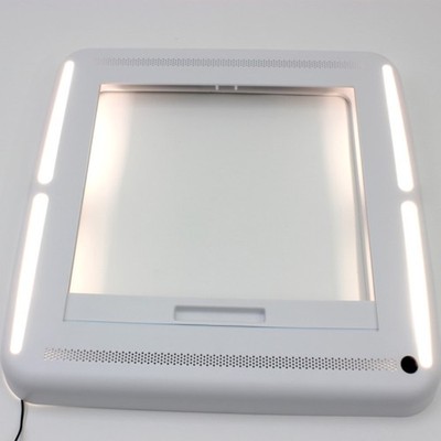 MAXXFAN MaxxShade Plus Innenrahmen Dachluke Dachfenster mit Rollo + LED weiß   