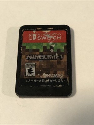 Minecraft (Nintendo Switch) Cart Only - Tested! Free Shipping