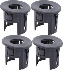 4Pcs Black Rear Bumper Parking Aid Assist Sensor Bracket Bezel Housing 258447