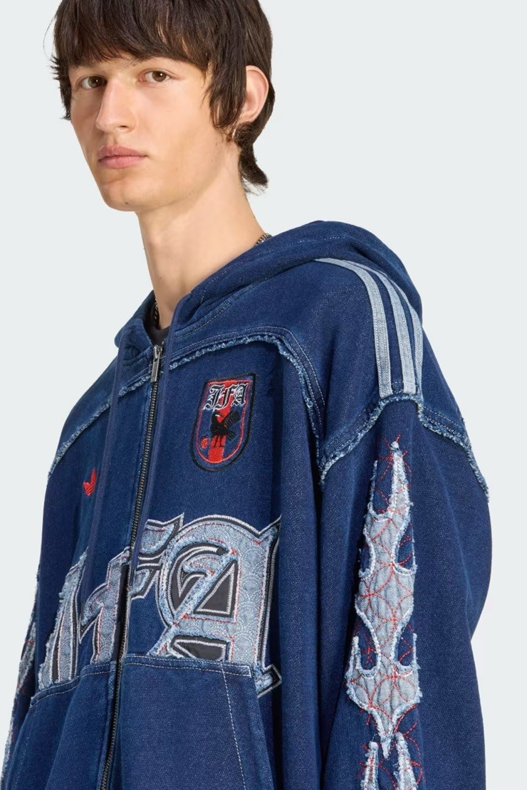 Adidas JAPAN JPA [HY5099] World Cup 2026 THROWBACK DENIM ZIPPERED
