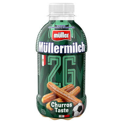 4025500307035 Napój mleczny Mullermilch limitowana edycja Churros 400g 