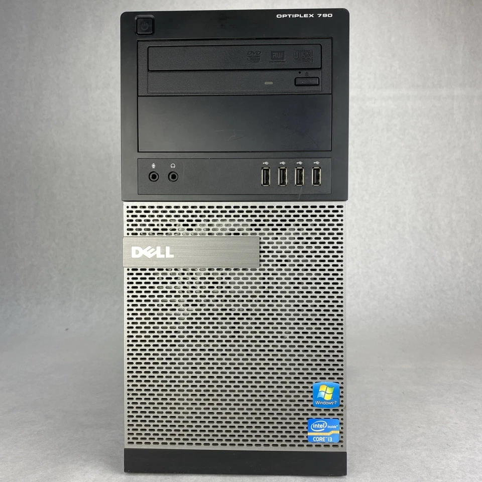 Dell OptiPlex 790 MT Intel Quad Core i5-2400 3.10GHz 4GB RAM No HDD No OS - Image 2 of 4