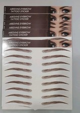 Brown Eyebrow Tattoos 4D Hair-like Waterproof Sticker Makeup Temporary