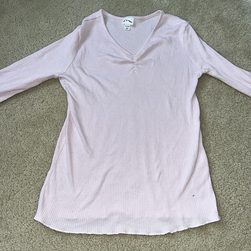 Art Class Girls Size XL 14/16 Long Sleeve V-Neck T-Shirt Pink