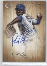 2014 Bowman Inception Prospect Auto Gold 99/99 Rafael Montero #PA-RM Auto 3g3