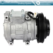 AC A/C Compressor W/ Clutch For Geo Prizm 1.6L 1989-1997 Prizm 1.8L 1993-1997