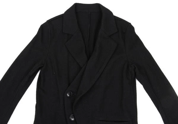 Chaqueta de diseño de media capa de lana Y's talla 2 (K-157849) Foto 3 de 4