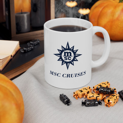 MSC Cruise Ship Mug - World Europa, Meraviglia, Grandiosa, Seaside, Fantasia,etc