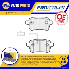 Brake Pads Set fits ALFA ROMEO GIULIETTA 940 1.4 Rear 10 to 20 Proformer