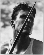 Der Sieger im Zehnkampf Glenn Morris USA Stellte mit 1900 Punkten einen neuen