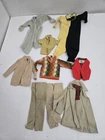 Vtg 1960s Barbie Ken Men Clothes Lot Vest Pants Sweater Robe Coat
