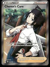 Pokemon Cards Cheren's Care 168/172 Brilliant Stars Ultra Rare NM