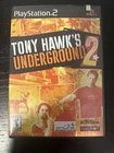 Tony Hawk's Underground 2 - Sony Playstation 2 PS2 (Read Description)
