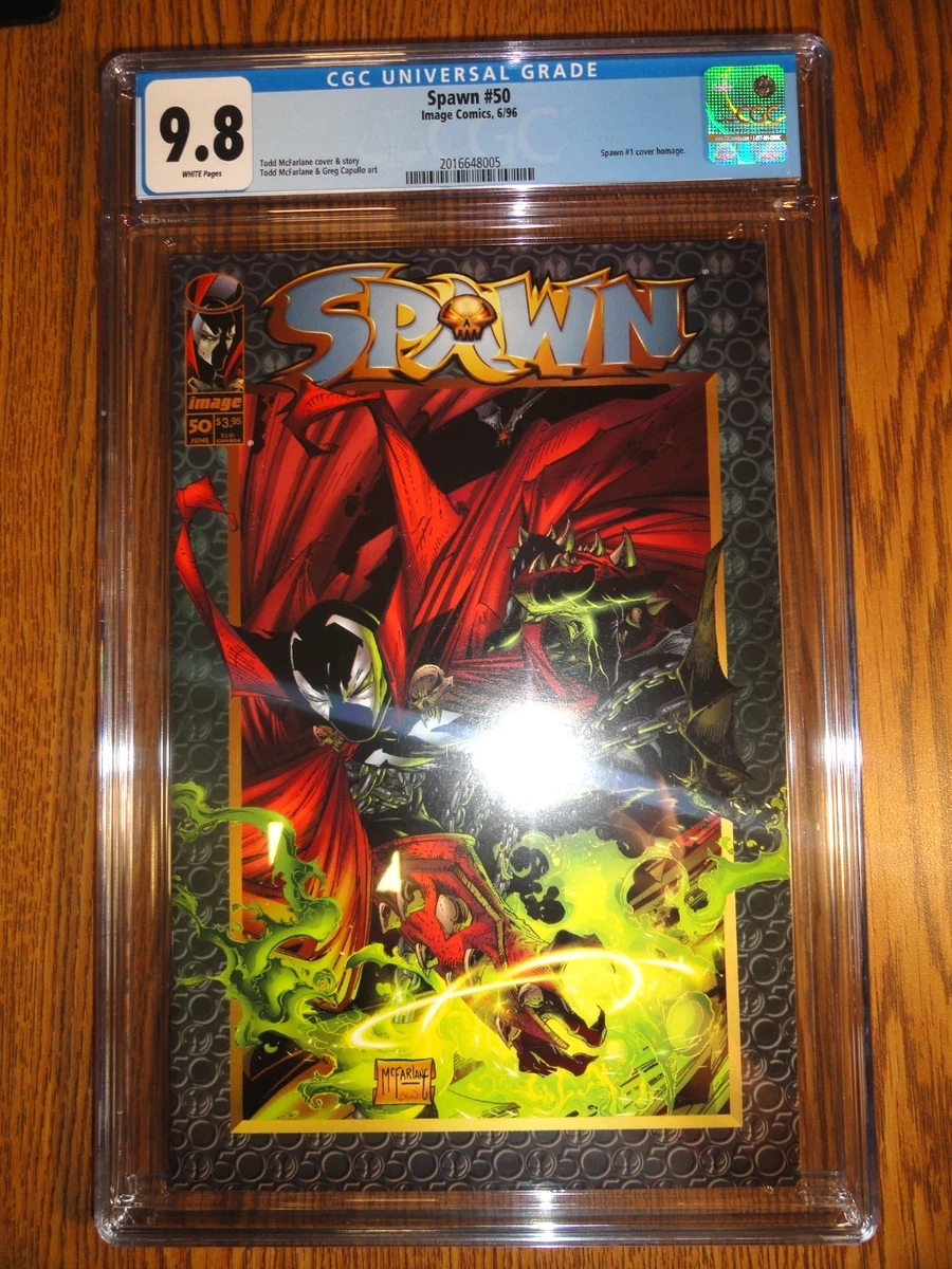 Spawn Certified Guaranty Company (CGC) 9.8 Near Mint/Mint Comics