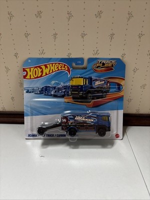 HOT WHEELS TRACK FEET  Scania Rally Truck/ Camion De Rallye/ New