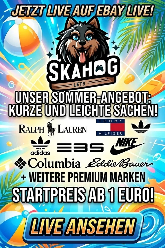 Summer Sale im Skahog-Shop Shirts Shorts u.v.m