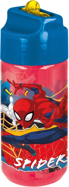 Tataway Wasserflasche Ecozen 430 Ml Spiderman Licht Und BestäNdig FüR Kids Marve-image