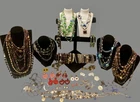 Huge Vintage Costume Jewelry Lot! Ready To Wear! 4.5 pounds of jewelry!