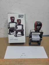 Custom 2000 Plus  Pro 2160D Heavy Duty Dater 15/16" x 1-9/16" Received By Stamp