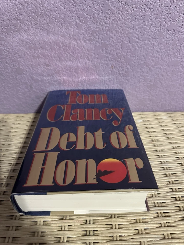 Debt of Honor by Tom Clancy Signed First Edition 1st Print Hardcover 1994 - Image 2 of 4