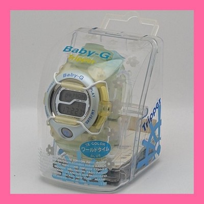 Casio Baby-G BGT-110 Hello Kitty 1999 Vintage Digital Watch Blue Y2K　F/S