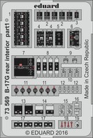 Eduard Accessories 73569 - 1:72 B-17G Rear Interior For Airfix - ÄTzsatz - Neu