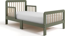 Storkcraft Pasadena Toddler Bed Olive  Driftwood  Free Shipping