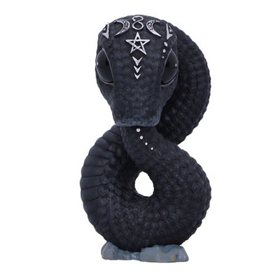 Nemesis Now Cult Cuties Ouroboros Schlange 9,6 cm, Harz, schwarz, Ouroboros okku