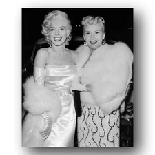 Marilyn Monroe Betty Grable at Ciro's Nightclub Walter Winchell Birthday 1953 8x