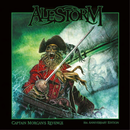 Alestorm Captain Morgan's Revenge (CD) 10th Anniversary  Album