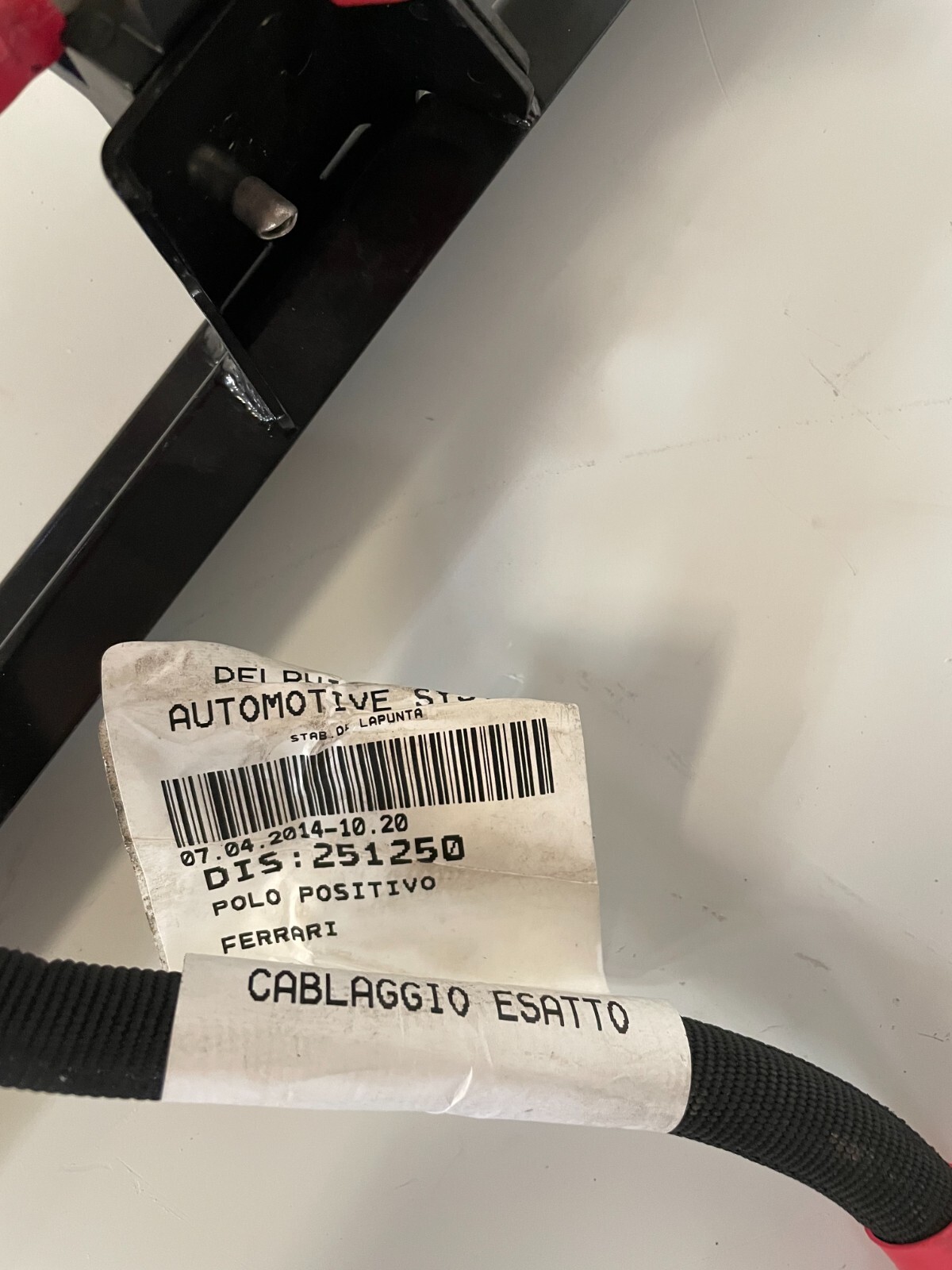 FERRARI CALIFORNIA battery positive cable 251250