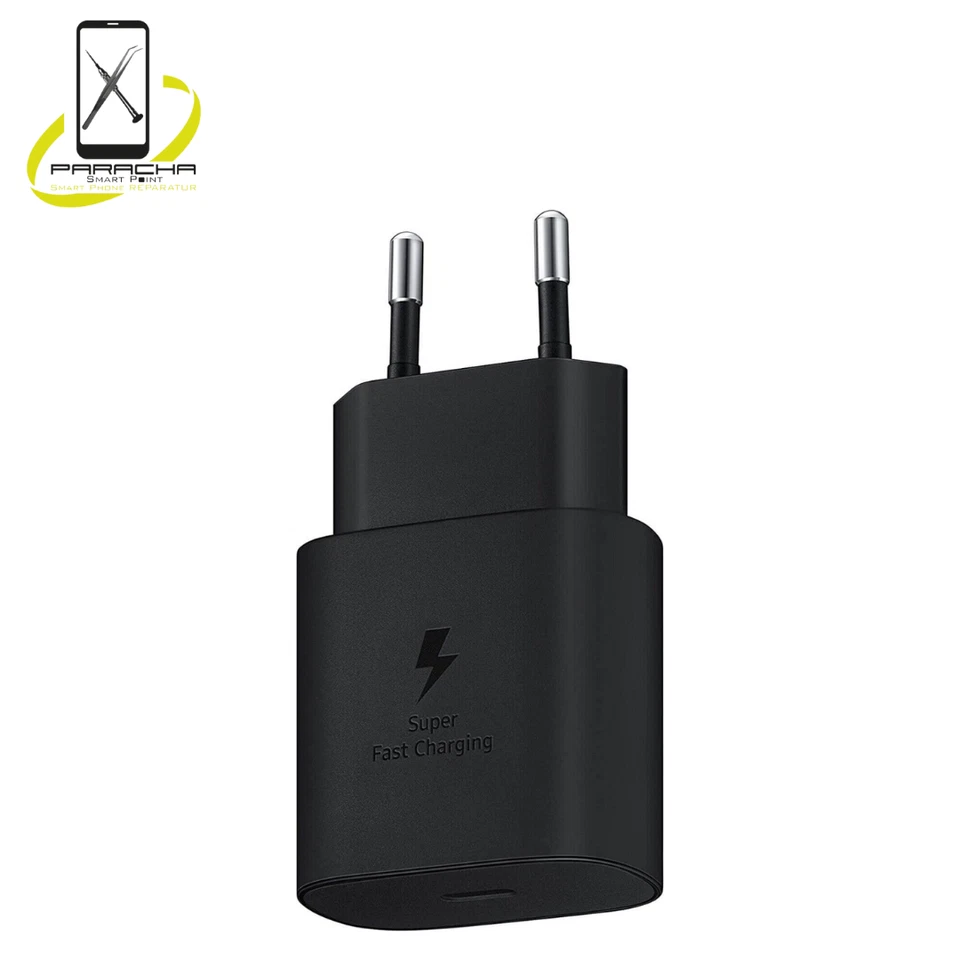 Original Samsung 25W Schnellladegerät USB-C Netzteil Ladekabel Adapter Stecker