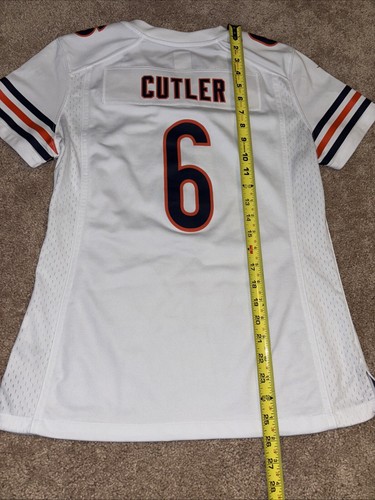 Chicago Bears NFL Nike On Field Apparel Jay Cutler #6 Jersey Women's S White - Picture 14 of 16