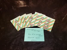 REPO ASSORTED MINT WRAPPERS ANTIQ SLOT SPIRALS MILLS/JENNINGS 10 PACK MW#203