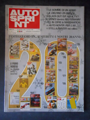 AUTOSPRINT 52 (1) 1979 OSELLA IN F1 - ALLE FORMEL 1 WM [SC49]