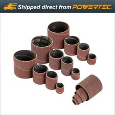 POWERTEC 71710 Assorted Sanding Sleeves 16-Pieces, 60, 80, 120 and 240 Grit