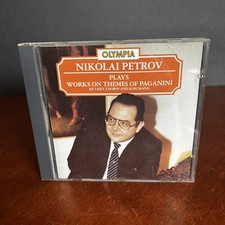 Nikolai Petrov CD Plays Works on Themes of Paganini Liszt Chopin Schumann
