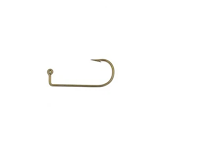 1000 - Mustad 32570BR Bronze Aberdeen Stil Jighaken für Formen - Bild 1 von 2