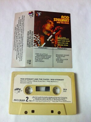 ROD STEWART Rod Stewart And The Faces CASSETTE Tape CANADA Starpak