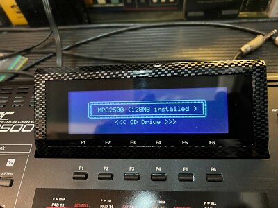 Custom AKAI MPC2500 CD/HD , MPC 2500,128 meg ,drum Red Pad Sampler 