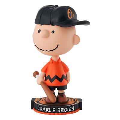 Charlie Brown Baltimore Orioles 2023 Peanuts Bighead Bobblehead