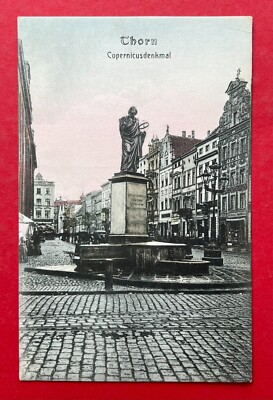 AK THORN in Pommern um 1910 Copernikusdenkmal   ( 124389