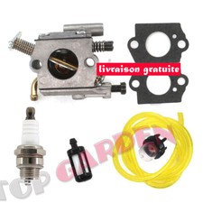 Carburateur & Bougie d'allumage pour Stihl 020T MS200 MS200T ZAMA C1Q-S126B