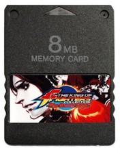 The King of Fighters Collection The Orochi PS2 Memory Card Unlocked 100 Saves