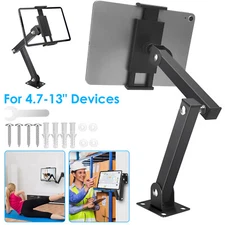 Foldable Tablet Phone Wall Mount for 4.7-13" iPad iPhone Galaxy Tabs Universal
