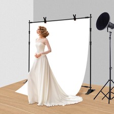 Adjustable Banner Stand Heavy-duty Backdrop Stand Telescopic Floor Mount