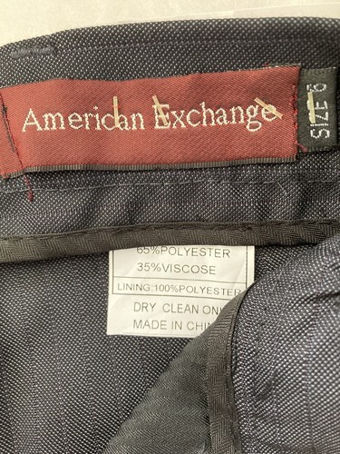 American Exchange Boys Dress Slacks Pants Straight Leg Blue Size 6 NWT - Picture 2 of 7